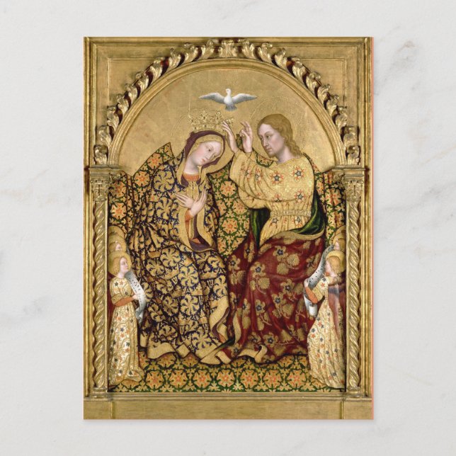 POSTAL SALVE REINA SANTA (Anverso)
