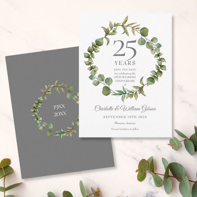 Postal Salvemos la fecha del 25º aniversario de Bosque Ve (Subido por el creador)