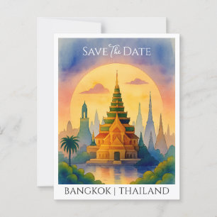 Postal Salven el anuncio de la fecha en Bangkok Tailandia