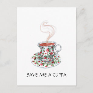 Postal ¡Salven / Hazme un Cuppa!