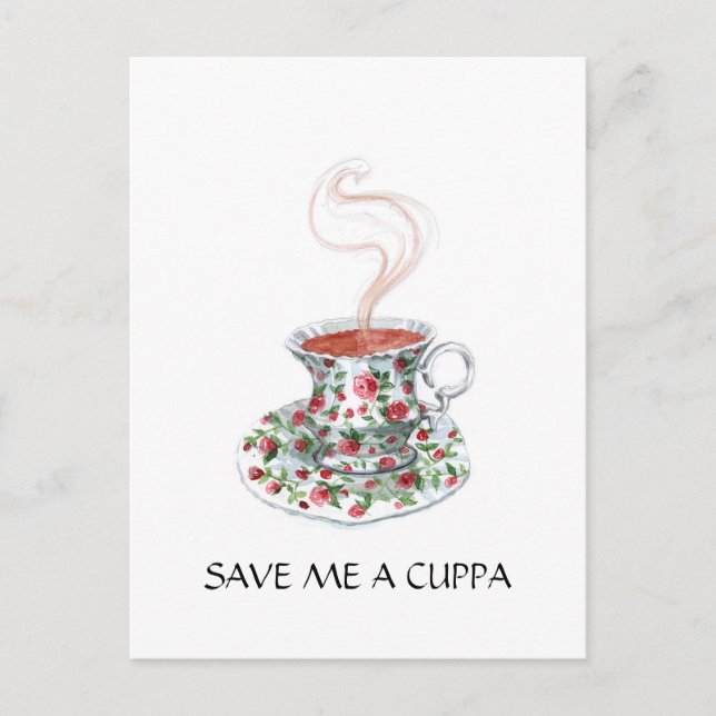 Postal ¡Salven / Hazme un Cuppa! (Anverso)