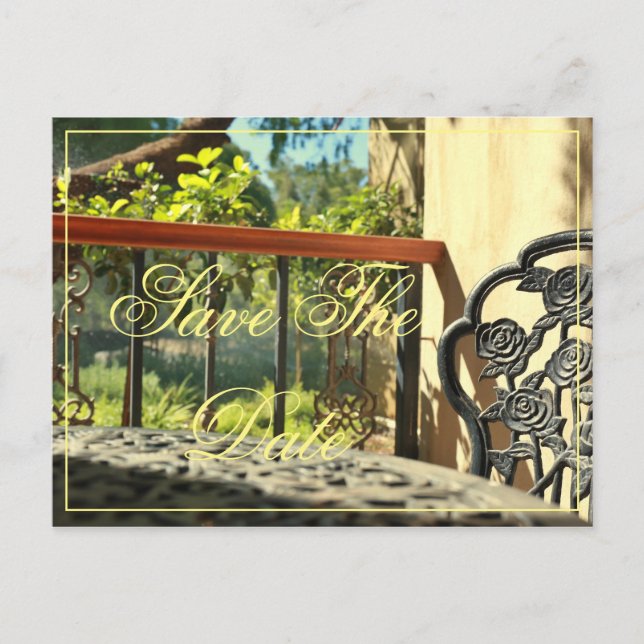 Postal Salven La Fecha Villa Se Siente Hermosa Postcard (Anverso)