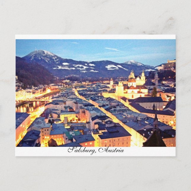 Postal Salzburg (Anverso)