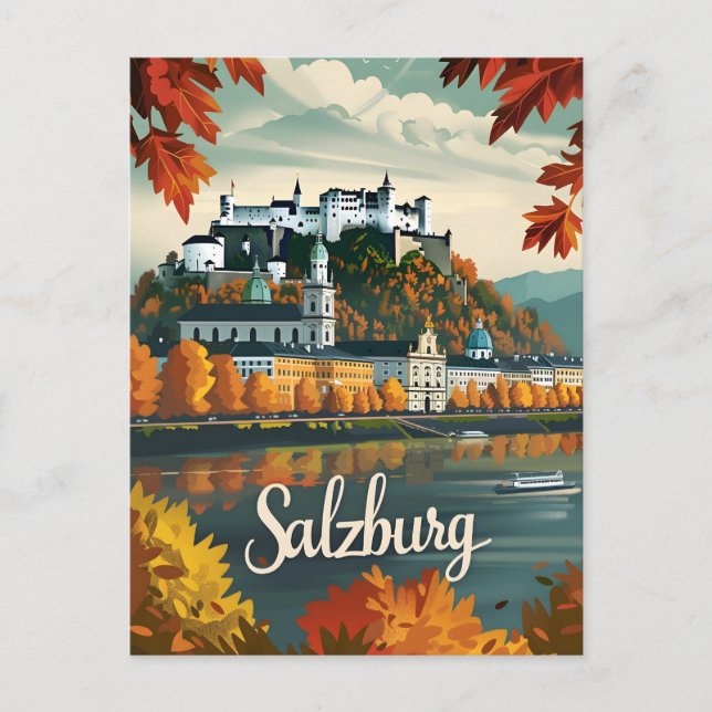Postal Salzburg Vintage (Anverso)