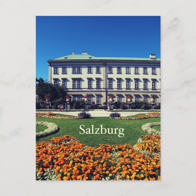 Postal Salzburgo (Anverso)