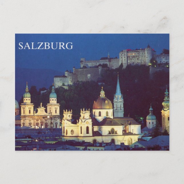 Postal Salzburgo (Anverso)