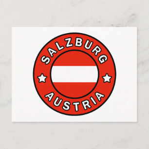 Postal Salzburgo Austria