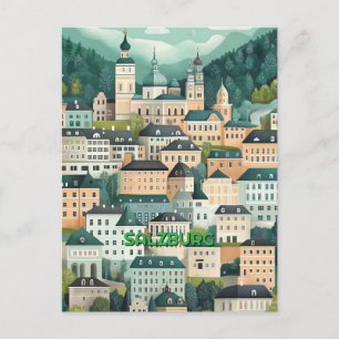 Postal Salzburgo Austria