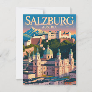 Postal Salzburgo Austria