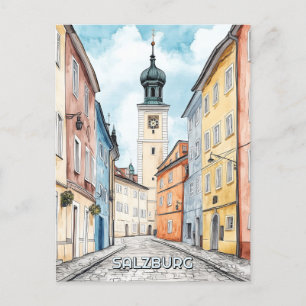 Postal Salzburgo Austria