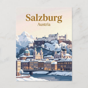 Postal Salzburgo Austria