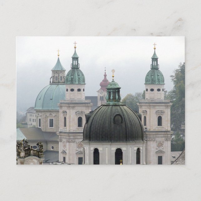 Postal Salzburgo, Austria. (Anverso)