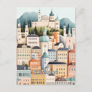 Postal Salzburgo Austria