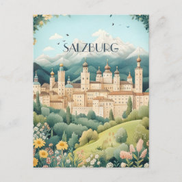Postal Salzburgo Austria Travel