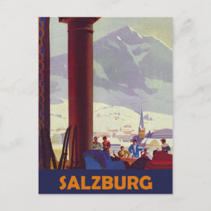 Postal Salzburgo, restaurante de la ciudad, Austria