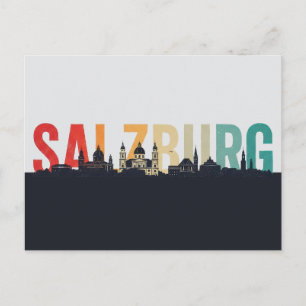 Postal Salzburgo Viajes Austria