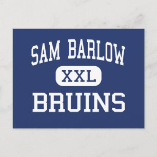Postal Sam Barlow - Bruins - Secundaria - Gresham Oregon