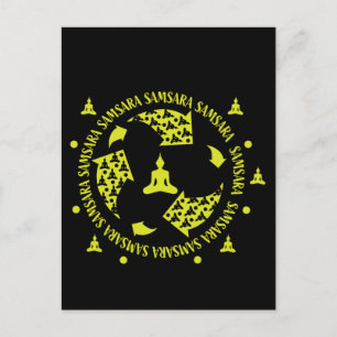 Postal Samara budista  Nirvana budismo 