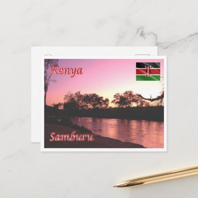 Postal Samburu - Kenya - (Anverso/Reverso In Situ)