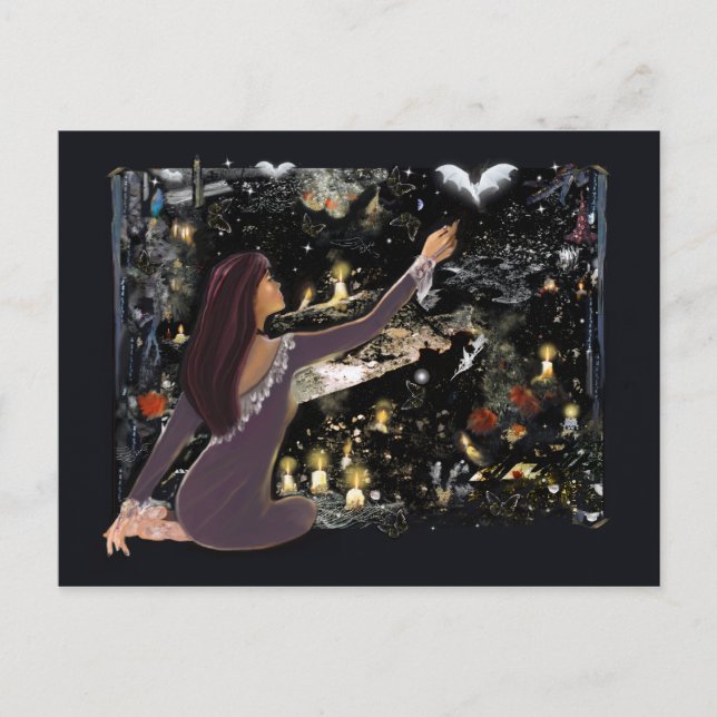 Postal ¡Samhain Mystique! (Anverso)