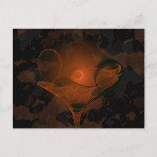 Postal Samhain Toast Faery Martini Art