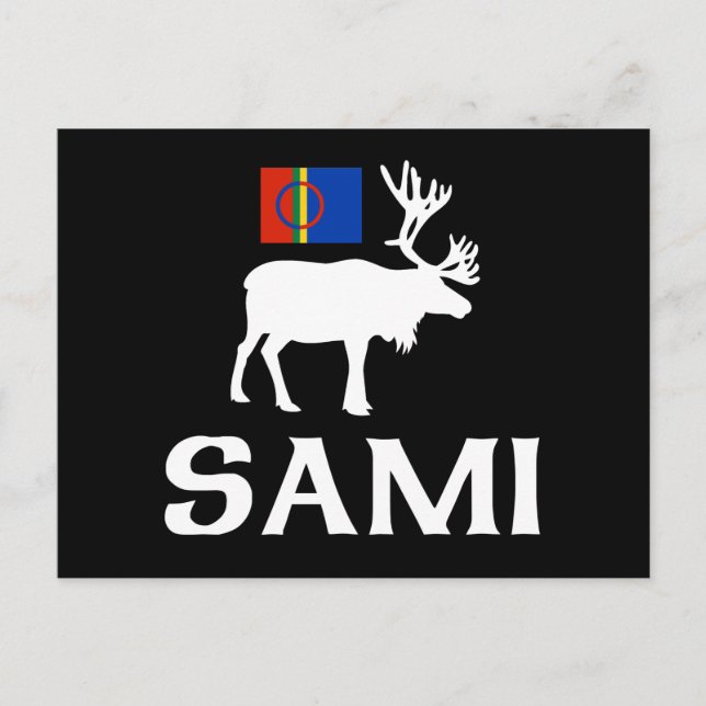 Postal Sami, el pueblo de las ocho estaciones (Anverso)