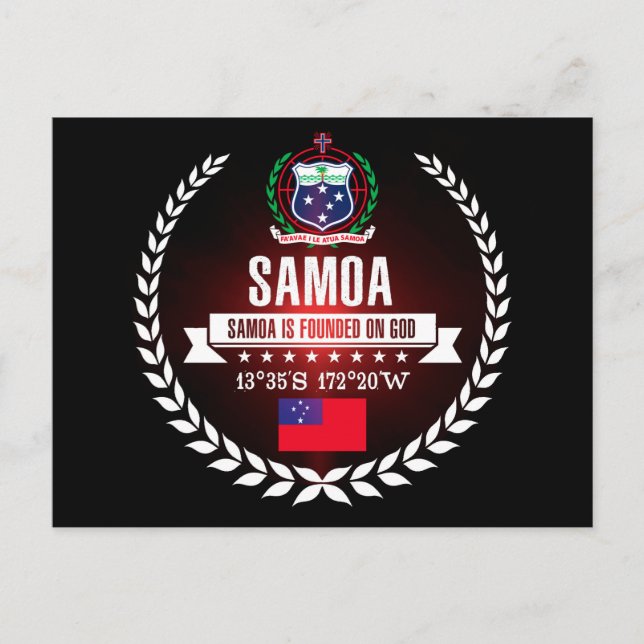 Postal Samoa (Anverso)