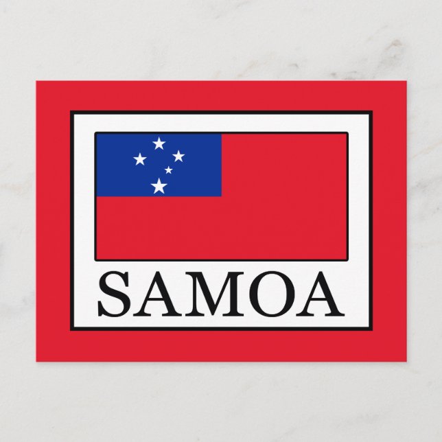 Postal Samoa (Anverso)