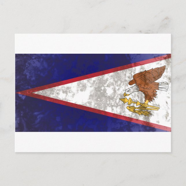 Postal Samoa Americana (Anverso)