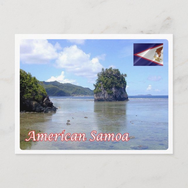 Postal Samoa Americana - (Anverso)