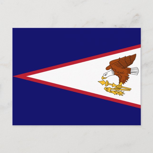 Postal samoa americana (Anverso)