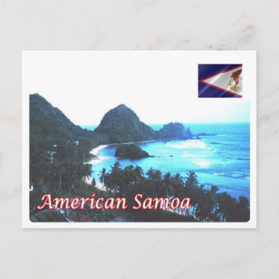 Postal Samoa Americana - Costa -