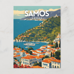 Postal Samos Grecia