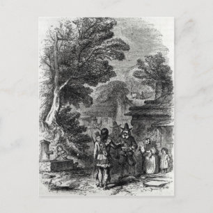 Postal Samoset, el visitante indio