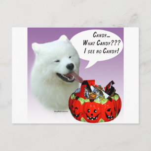 Postal Samoyed Halloween Candy