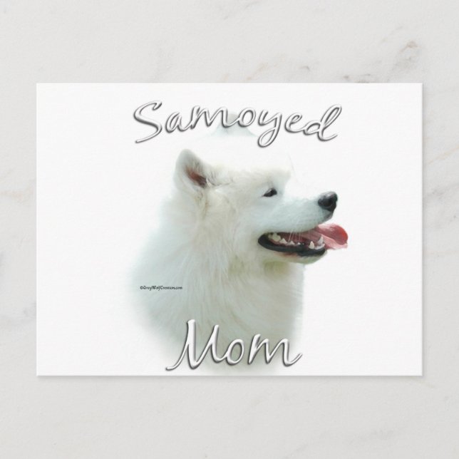 Postal Samoyed Mom 2 (Anverso)