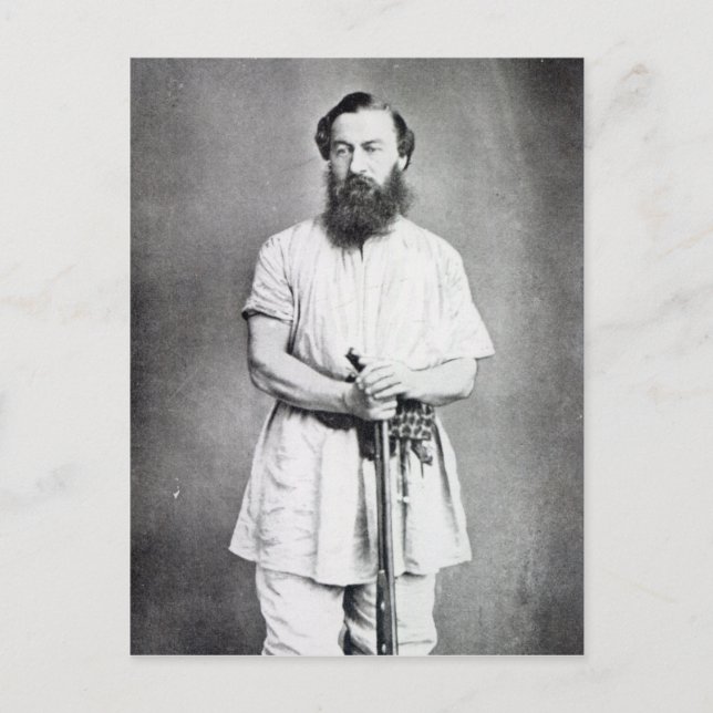 Postal Samuel Baker, 1865 (Anverso)