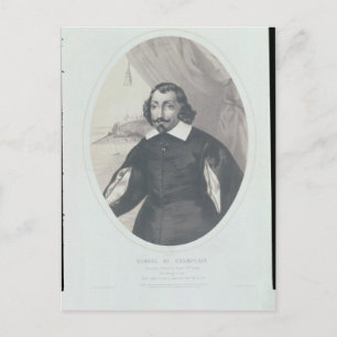 Postal Samuel de Champlain 1854