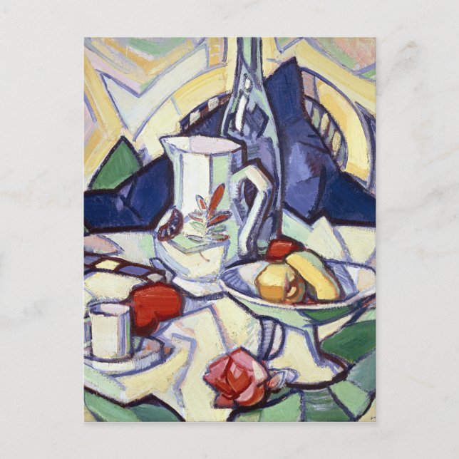 Postal Samuel John Peploe Still Life (Anverso)