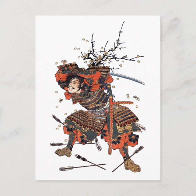 Postal Samurai (Anverso)