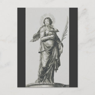 Postal San Agatha de Sicilia