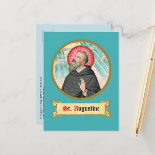 Postal San Agustín de Hipona (SAU 047; detalle)