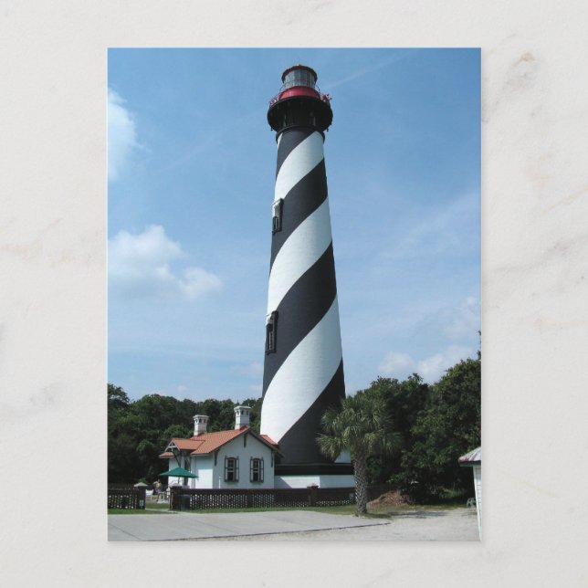 Postal San Agustín, Florida (Anverso)