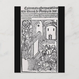 Postal San Alberto Magno Doctor Universal del Arte