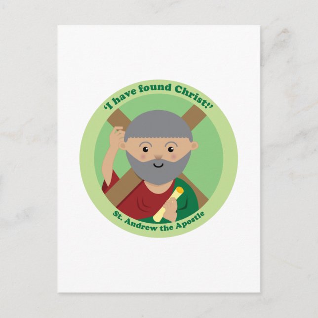Postal San Andrés el Apóstol (Anverso)