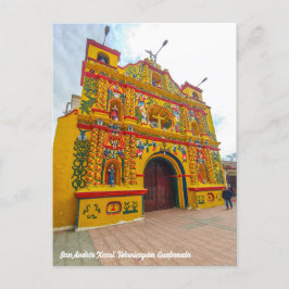 Postal San Andrés Xecul, Totonicapán, Guatemala