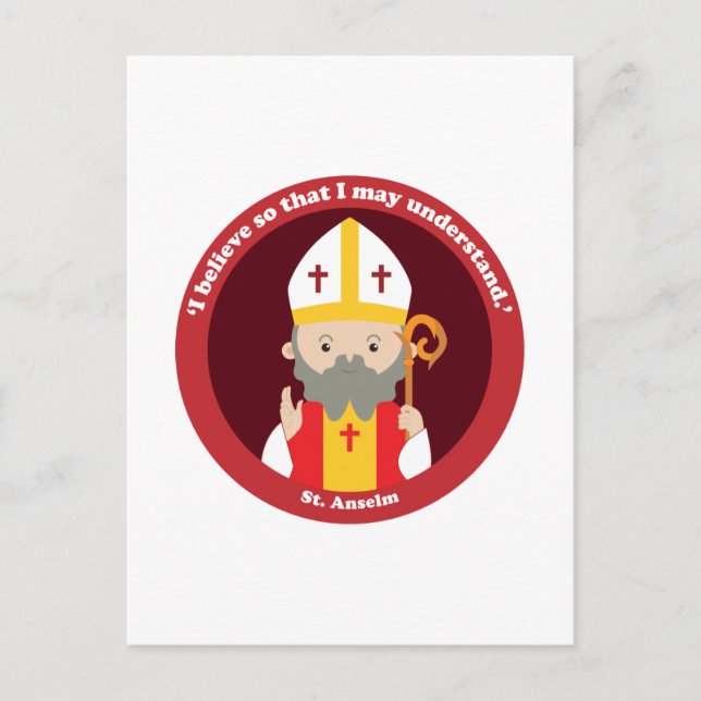 Postal San Anselmo (Anverso)