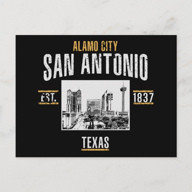 Postal San Antonio (Anverso)