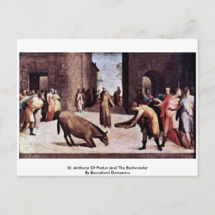 Postal San Antonio De Padua Y El Eselwunder
