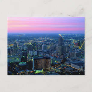 Postal San Antonio en Dusk